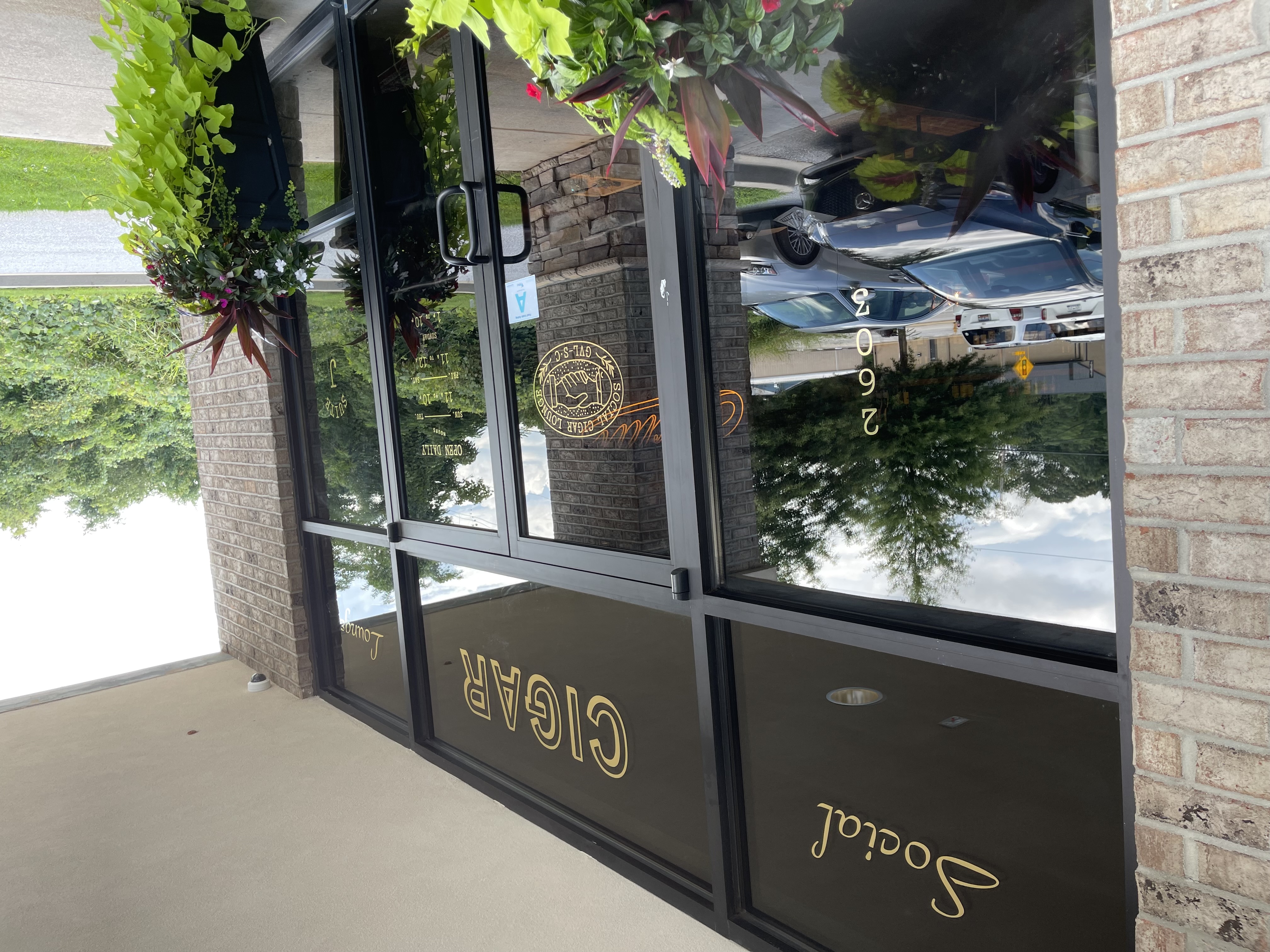 Custom wall graphics for commercial space