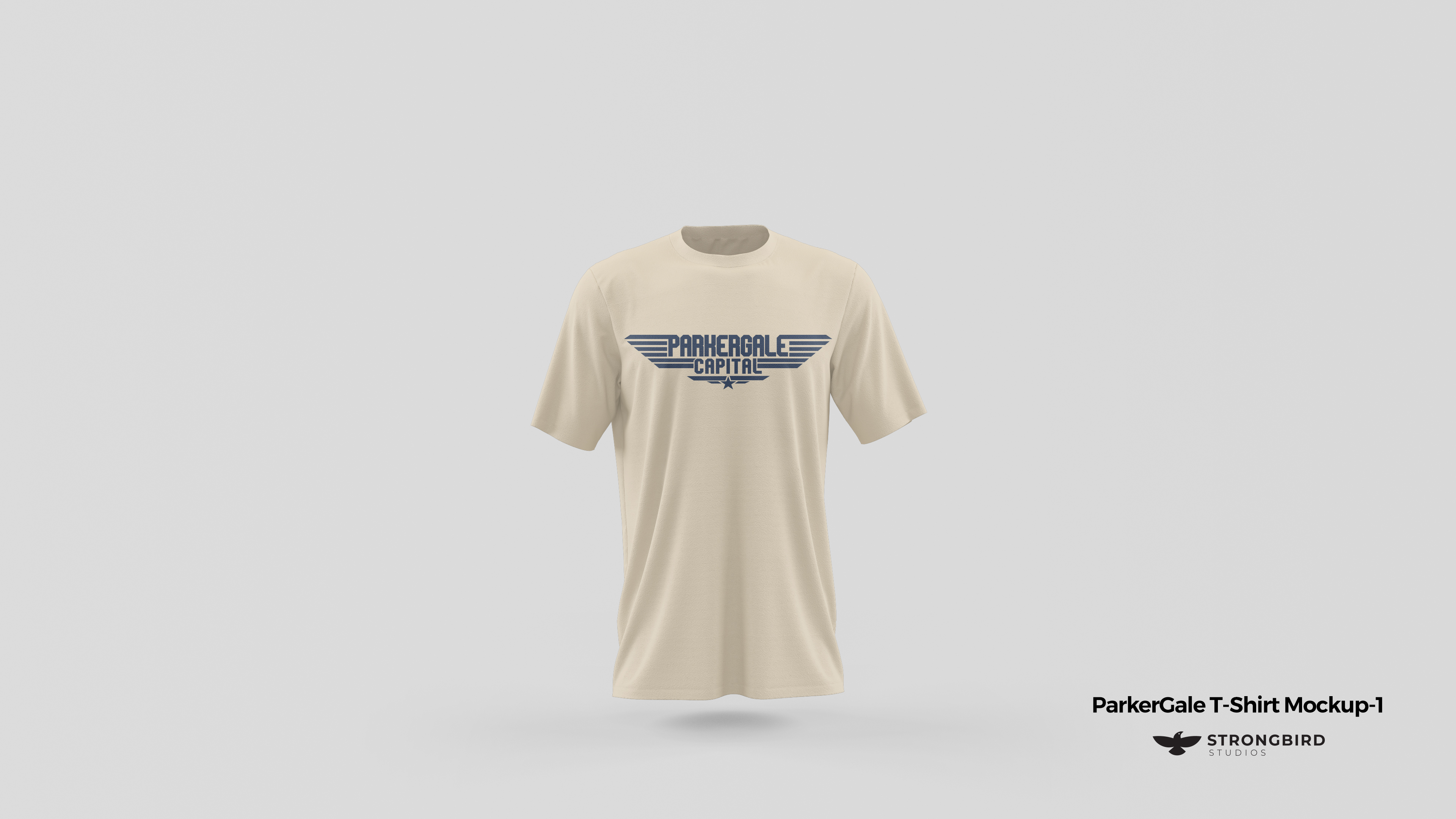 ParkerGale Capital custom printed t-shirt with Top Gun inspired graphic